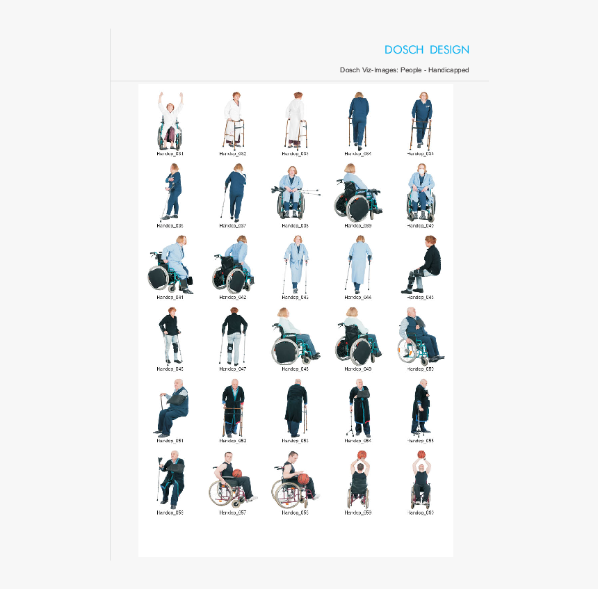 Personas Discapacitadas Para Photoshop, HD Png Download