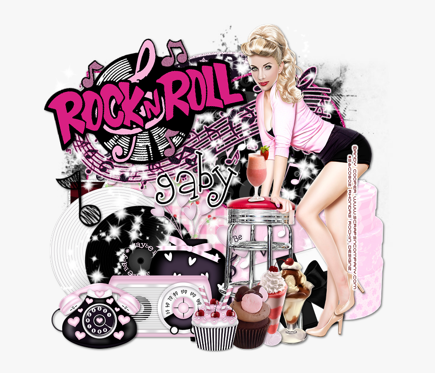 Rock N Roll Png, Transparent Png