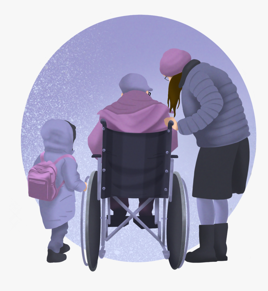 Wheelchair, HD Png Download