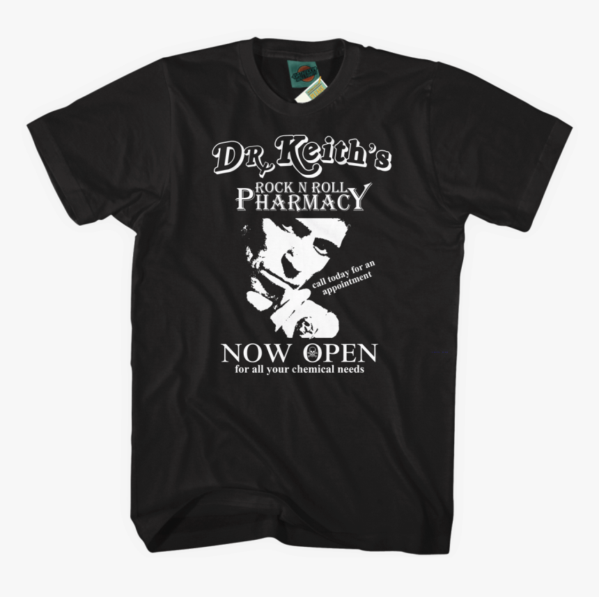 Keith Richards Inspired Dr Keith S Rock N - Joey How You Doin T Shirt, HD Png Download