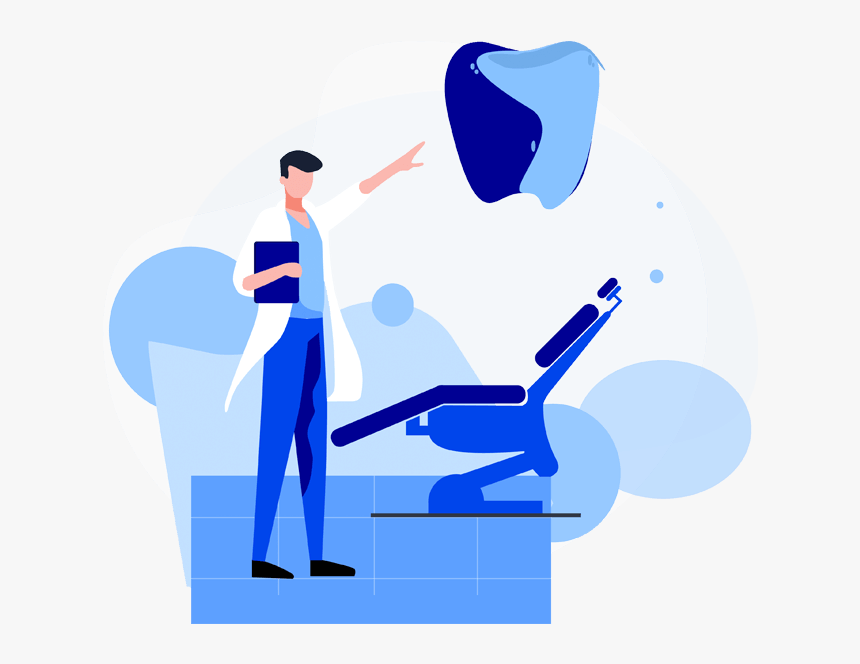 Dentist Soothing Dental - Dentists Illustration Png, Transparent Png