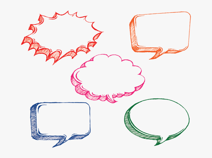 Retirement Clipart End Year Celebration - Doodle Speech Bubble, HD Png Download