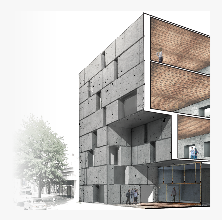 Transparent Hacking Png - Brutalist Architecture, Png Download