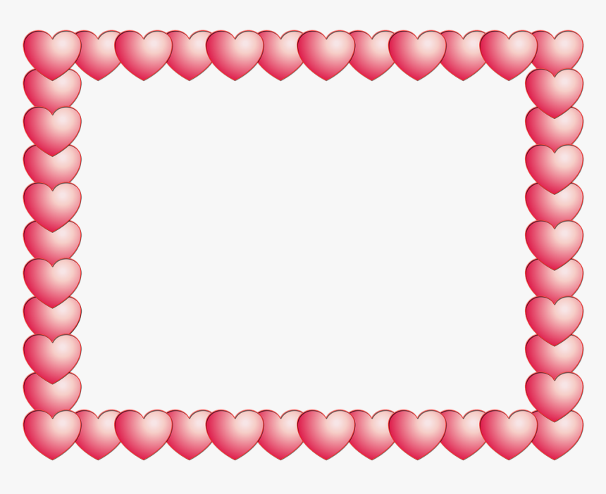 Heart, Frame, Love, Romance, Symbol - Love Symbol Frames Png, Transparent Png