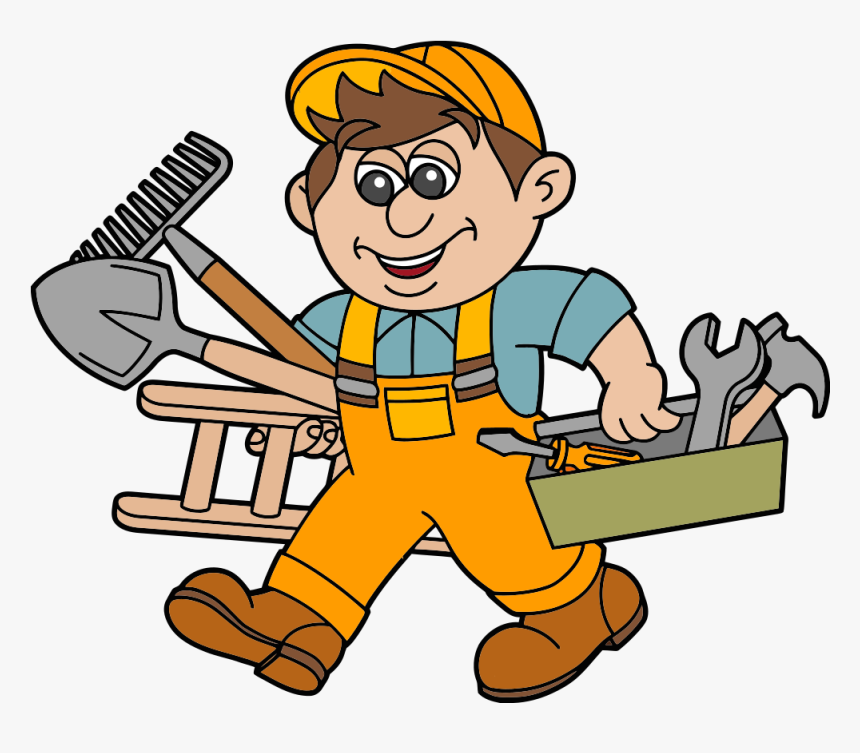 Payez Votre Facture En Ligne - Someone Building Something Cartoon, HD Png Download