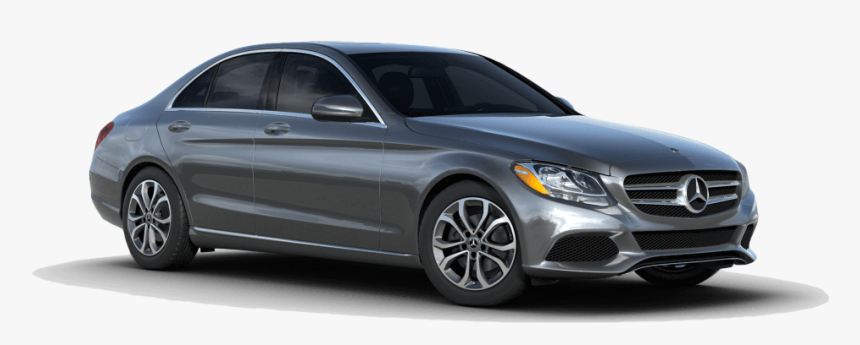 2018 Mercedes Benz C Class White Background - Mercedes C Class 2018 Grey, HD Png Download