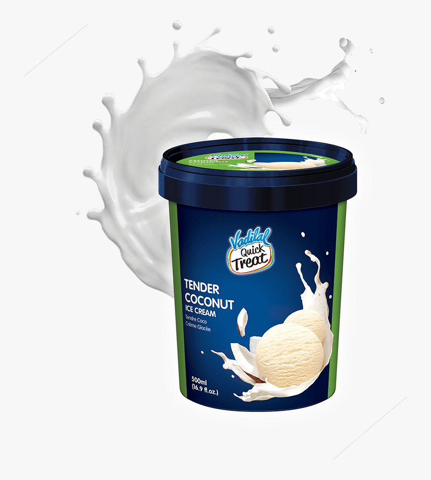 Tender Coconut - Vadilal Quick Treat Ice Cream Vanilla, HD Png Download