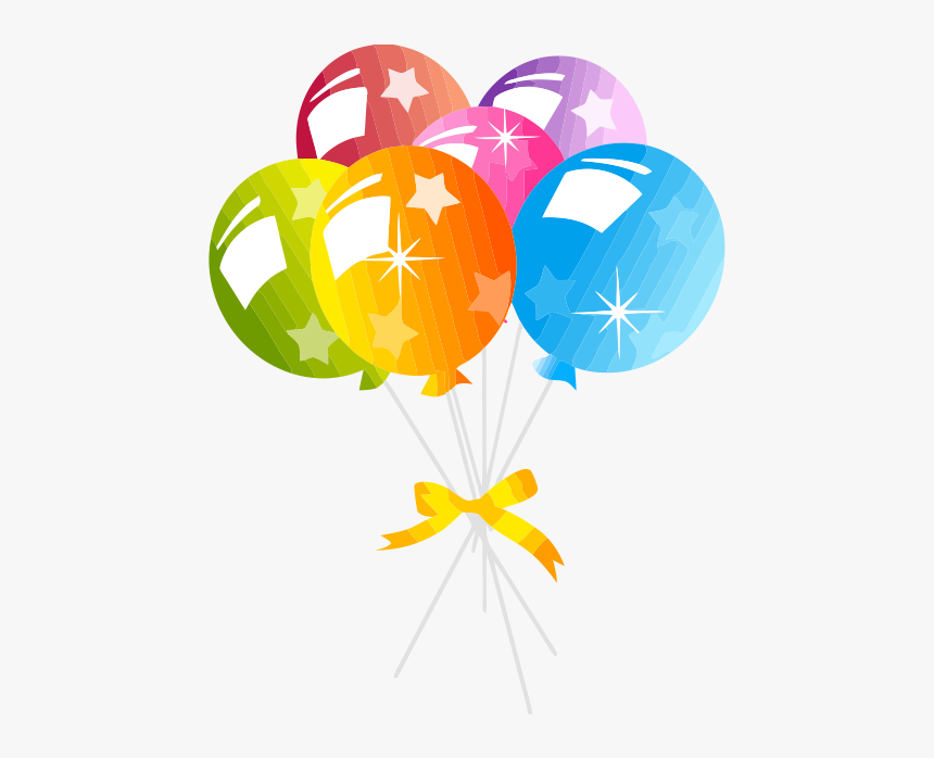 Clip Art Transparent Background Birthday Balloon, HD Png Download