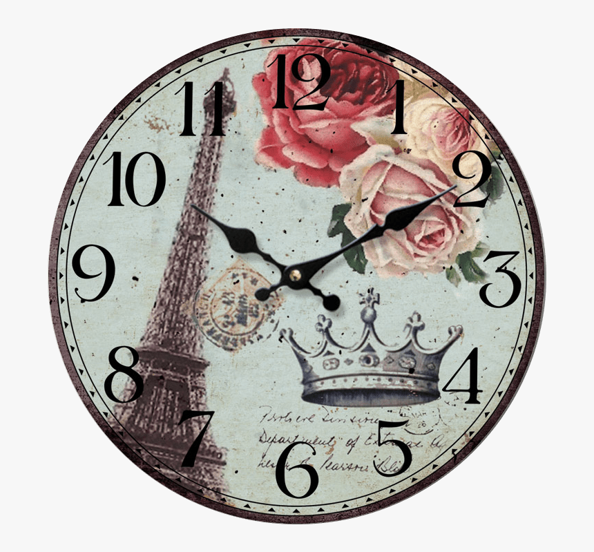 Vintage Clock Transparent Background, HD Png Download