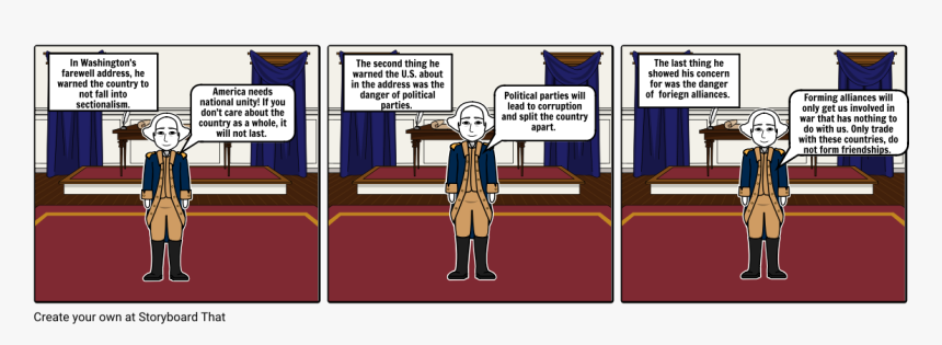 Washington's Farewell Address National Unity, HD Png Download