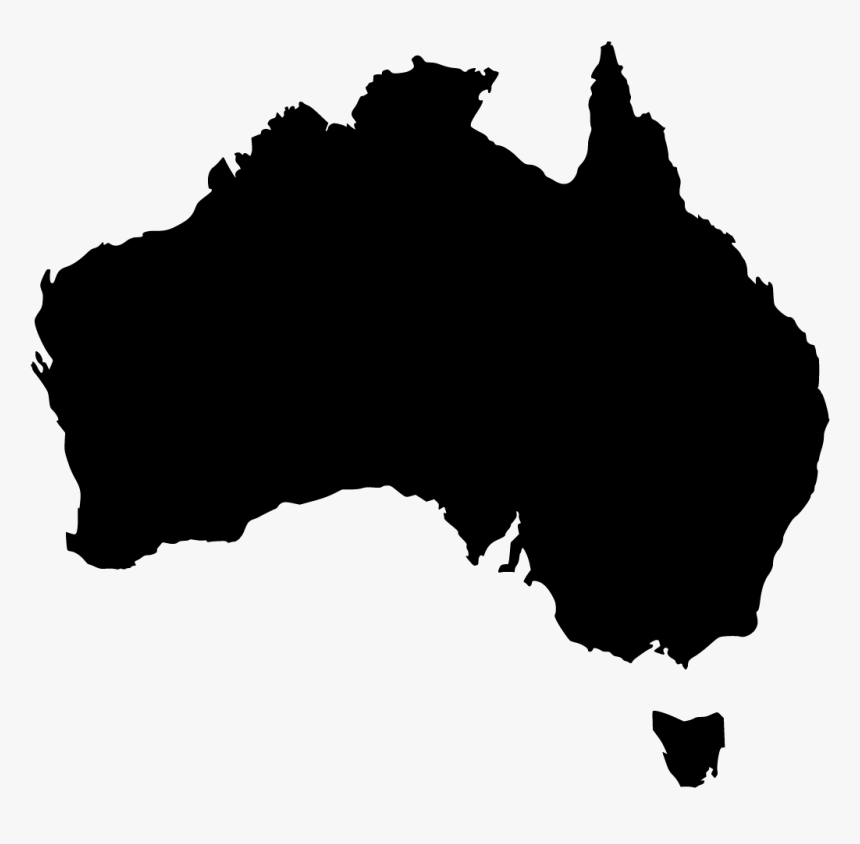 Australia Map Icon, HD Png Download