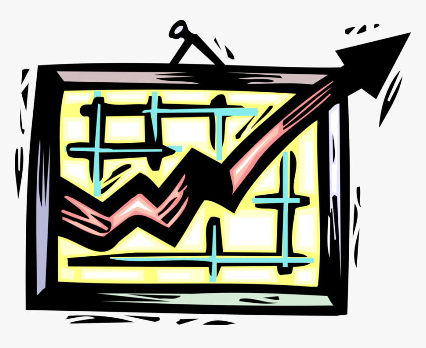 Vector Illustration Of Business Corporate Sales Data - Vector Graphics, HD Png Download