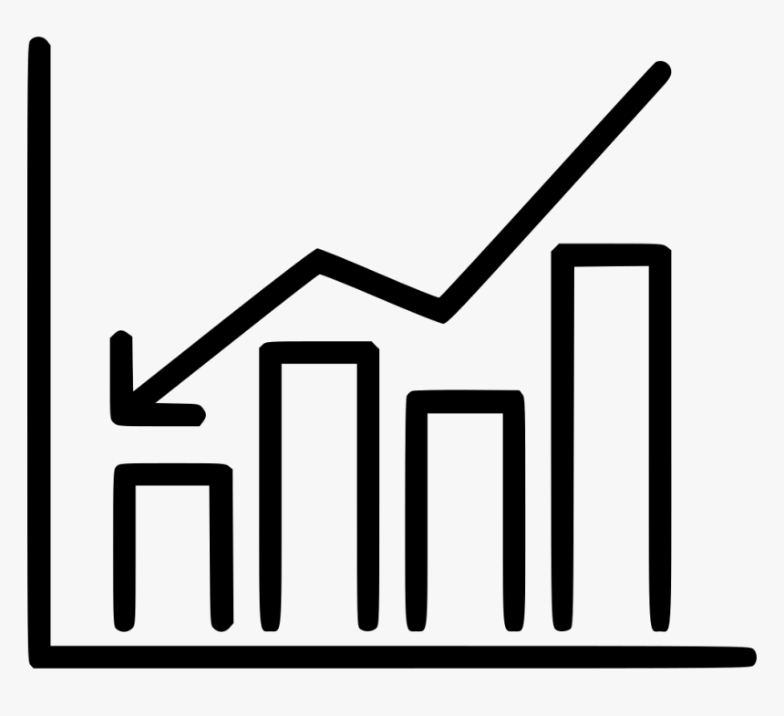 Bussiness Analysis Chart Document - Chart Clipart Black And White, HD Png Download