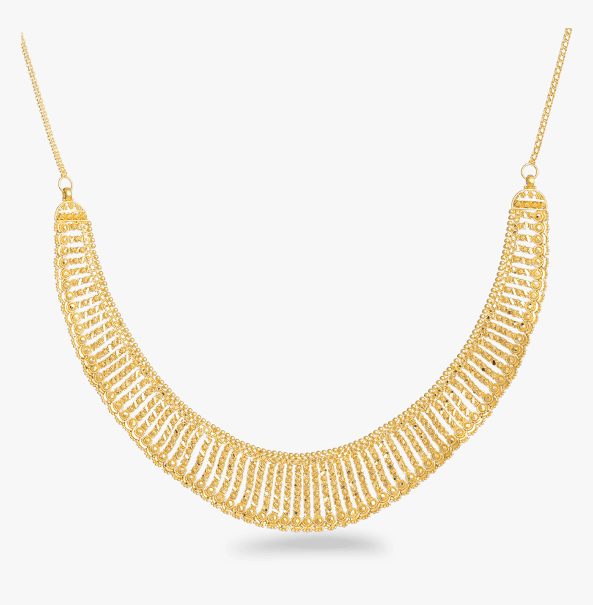 Jali 22ct Gold Filigree Necklace - Necklace, HD Png Download