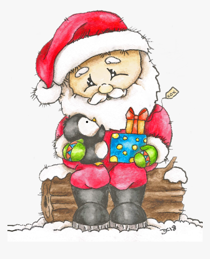 Transparent Christmas Father Png - Cartoon, Png Download