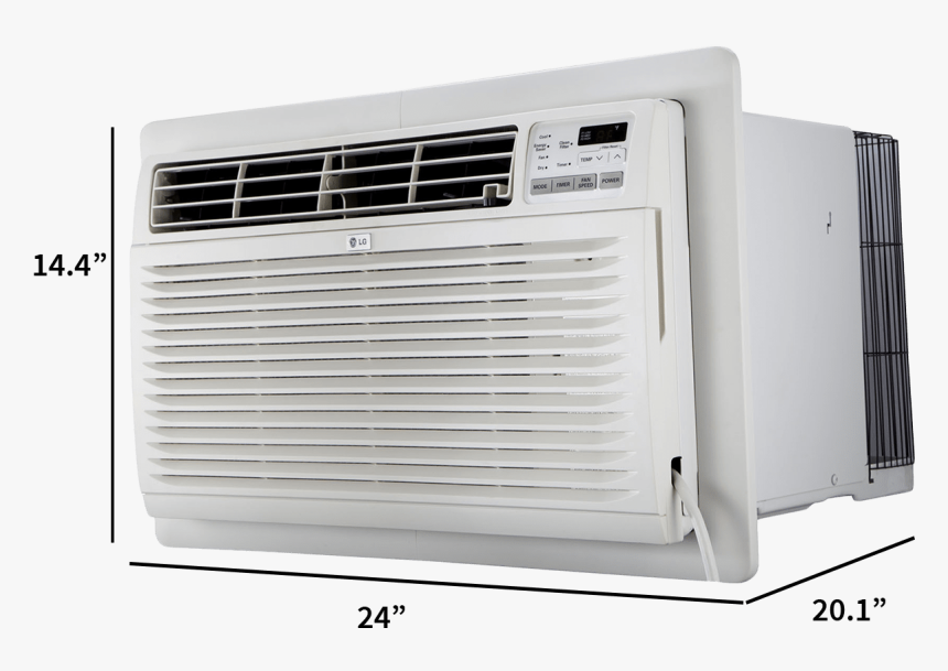 Lg Lt1037hnr 10,000 Btu Thru The Wall Air Conditioner - Lg Through The Wall Air Conditioner, HD Png Download