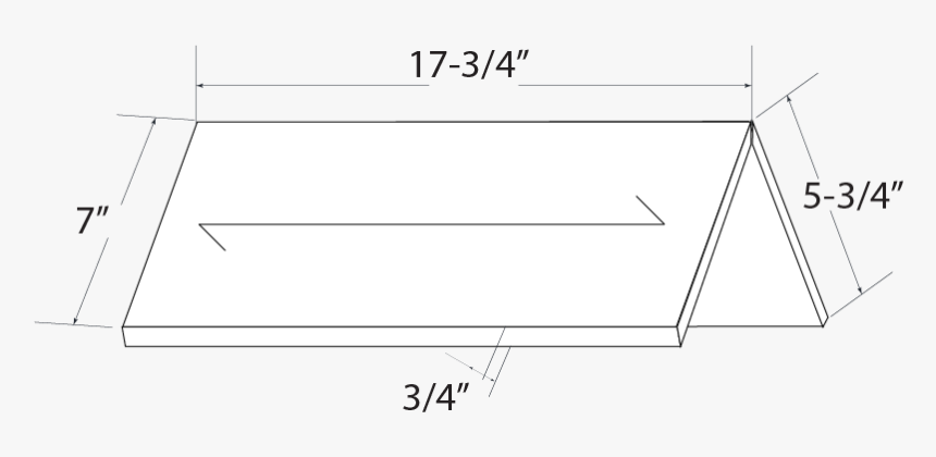 Clear & Gold Shelf - Darkness, HD Png Download