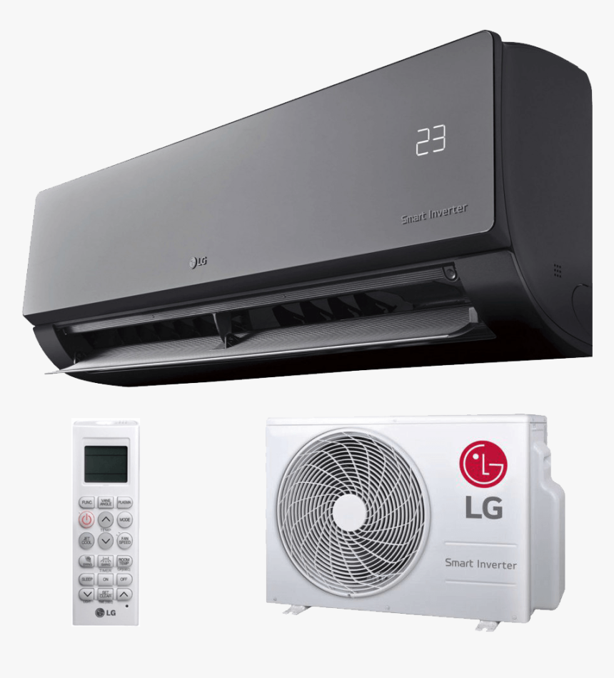 Lg Artcool Mirror Ac09bq, HD Png Download
