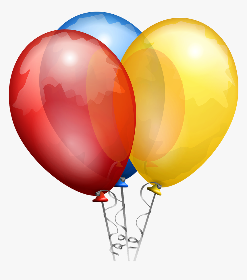 Birthday Balloons Jpg, HD Png Download