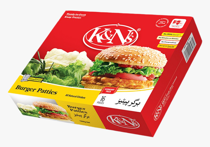 K&n S Burger Patties Economy Pack - French Fries, HD Png Download