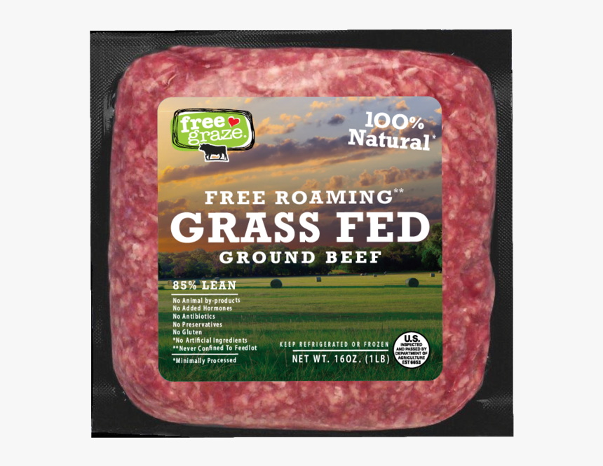 Grass Fed Brick Mockup 01 - Free Graze Ground Beef Kobe, HD Png Download