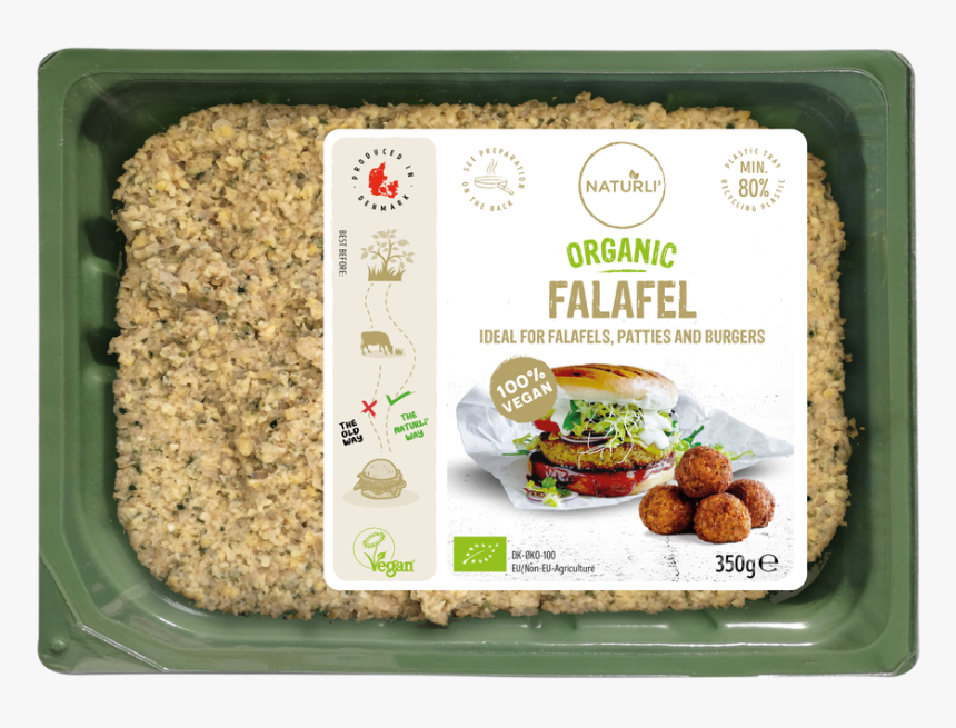 Organic Ideal For Falafels, Patties And Burgers - Naturli Falafel Mix, HD Png Download