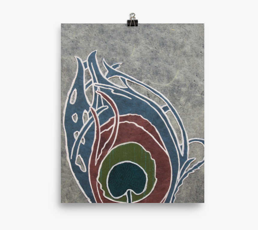 Transparent Peacock Feather Png Hd - Motif, Png Download