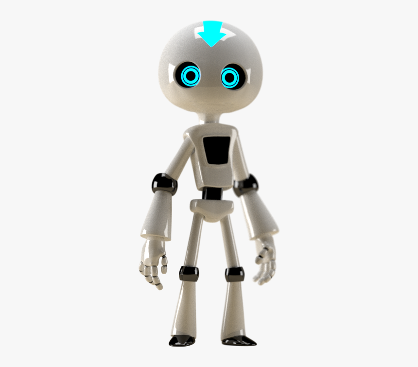 Mac Robot Character - Robot, HD Png Download
