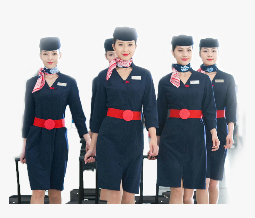 Simple Flight Attendant Uniform, HD Png Download