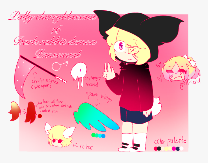Transparent Finish Him Png - Oc Reference Sheet, Png Download