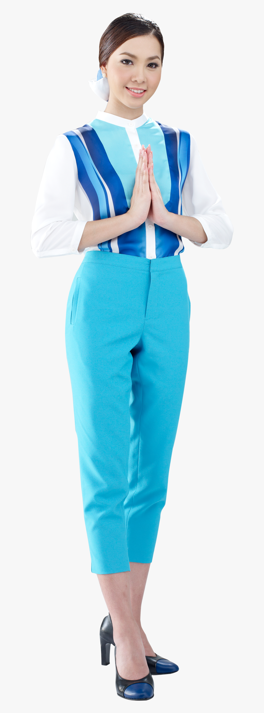 Bangkok Airways Air Hostess, HD Png Download
