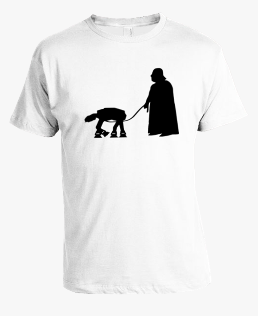 Vader Walking Atat T Shirt - Houston Rockets Tee Shirts, HD Png Download