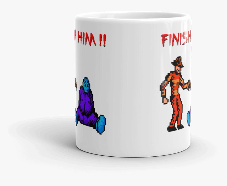 Finish Him Freddy V Jason Mug - Coffee Cup, HD Png Download