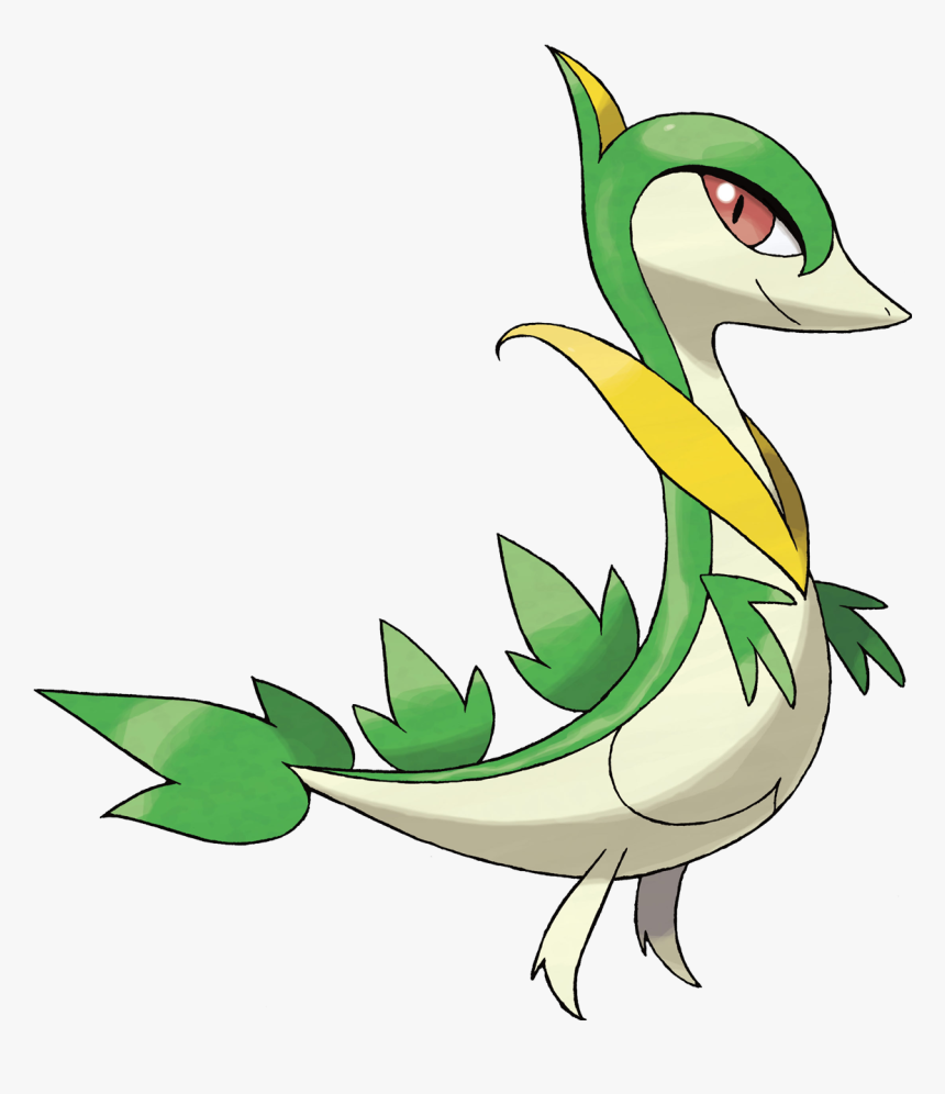 Pokemon Black And White Servine, HD Png Download