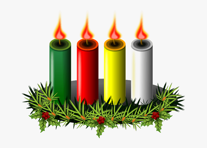 Free Advent Wreath Clip Art Adventskranz Clipart Png - Adventskranz Clipart Png, Transparent Png