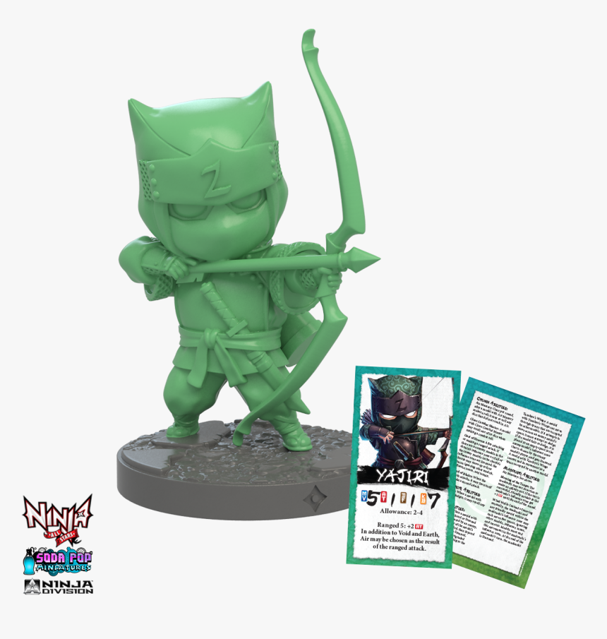 Ninja Division Soda Pop Miniatures, HD Png Download