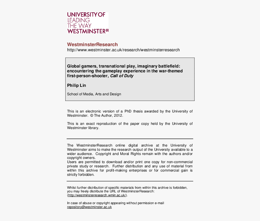 University Of Westminster, HD Png Download