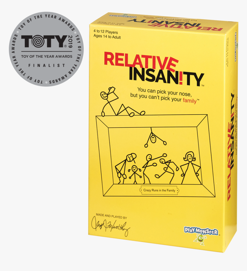 Relative Insanity Game By Jeff Foxworthy, HD Png Download