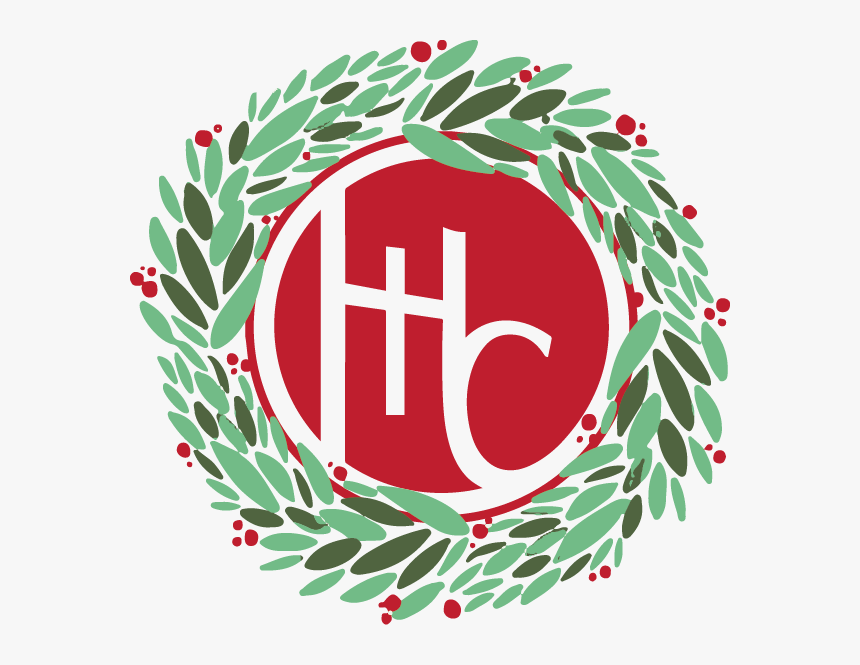 Holy Cross Advent Wreath - Christmas Wreath Illustration Png, Transparent Png