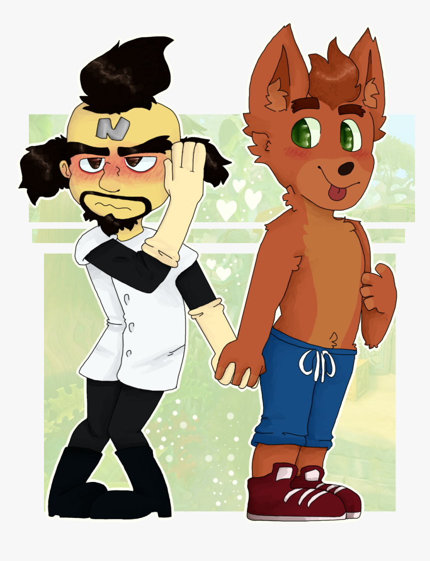 I Love These Two ♥ ♥  - Cartoon, HD Png Download