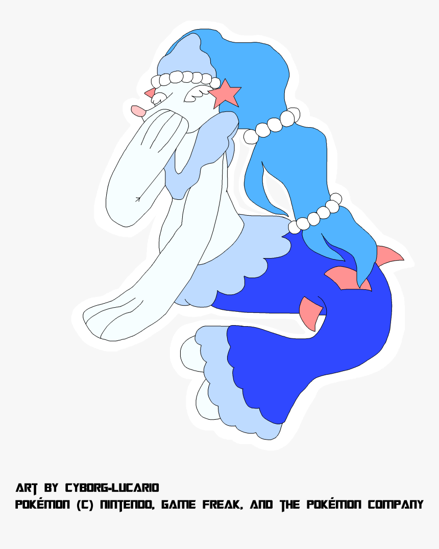 [com] Giggling Primarina - Illustration, HD Png Download