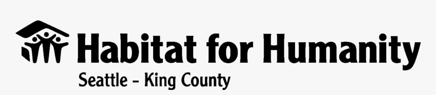 Habitat For Humanity Seattle-king County - Habitat For Humanity, HD Png Download