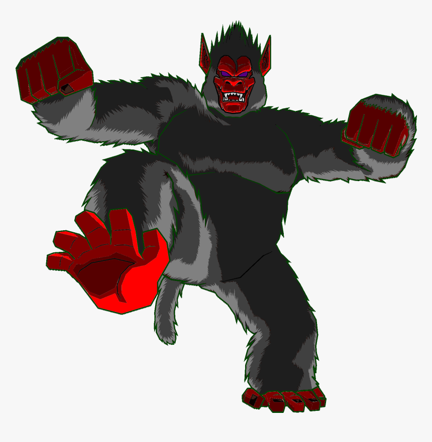Dark Ape - Goku As A Monkey, HD Png Download