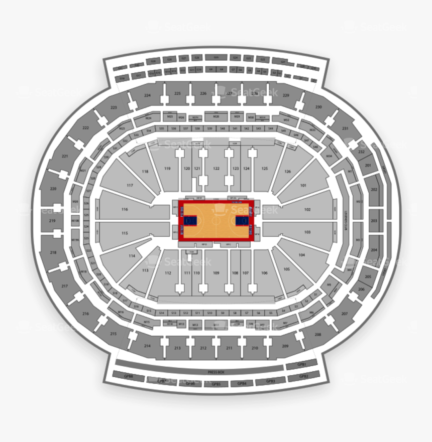 Little Caesars Arena Portal Map, HD Png Download