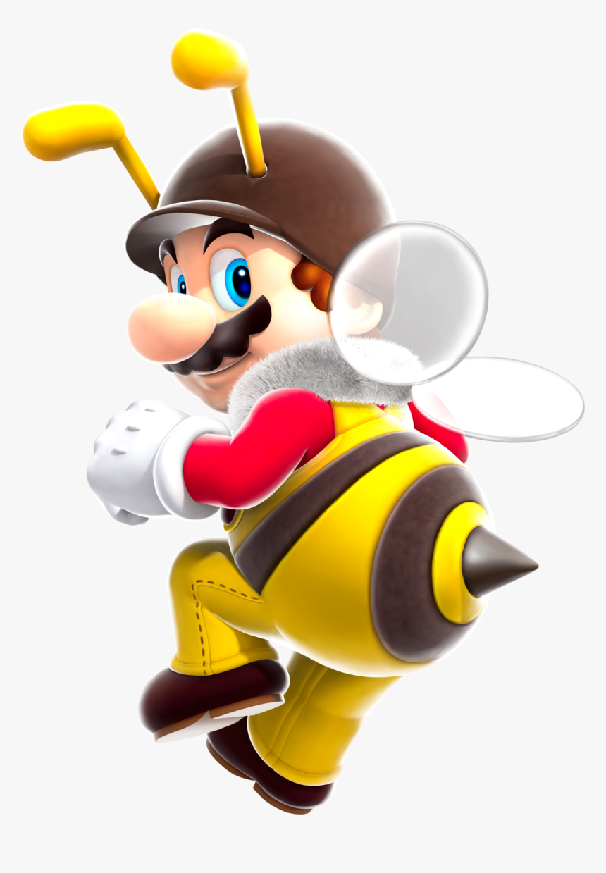 Super Mario Galaxy Bee Suit, HD Png Download