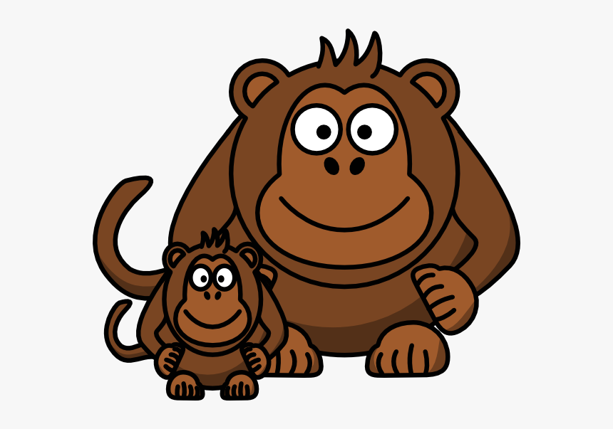 Cartoon Monkey, HD Png Download