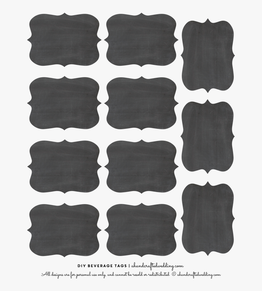 Printable Drink Tag, HD Png Download