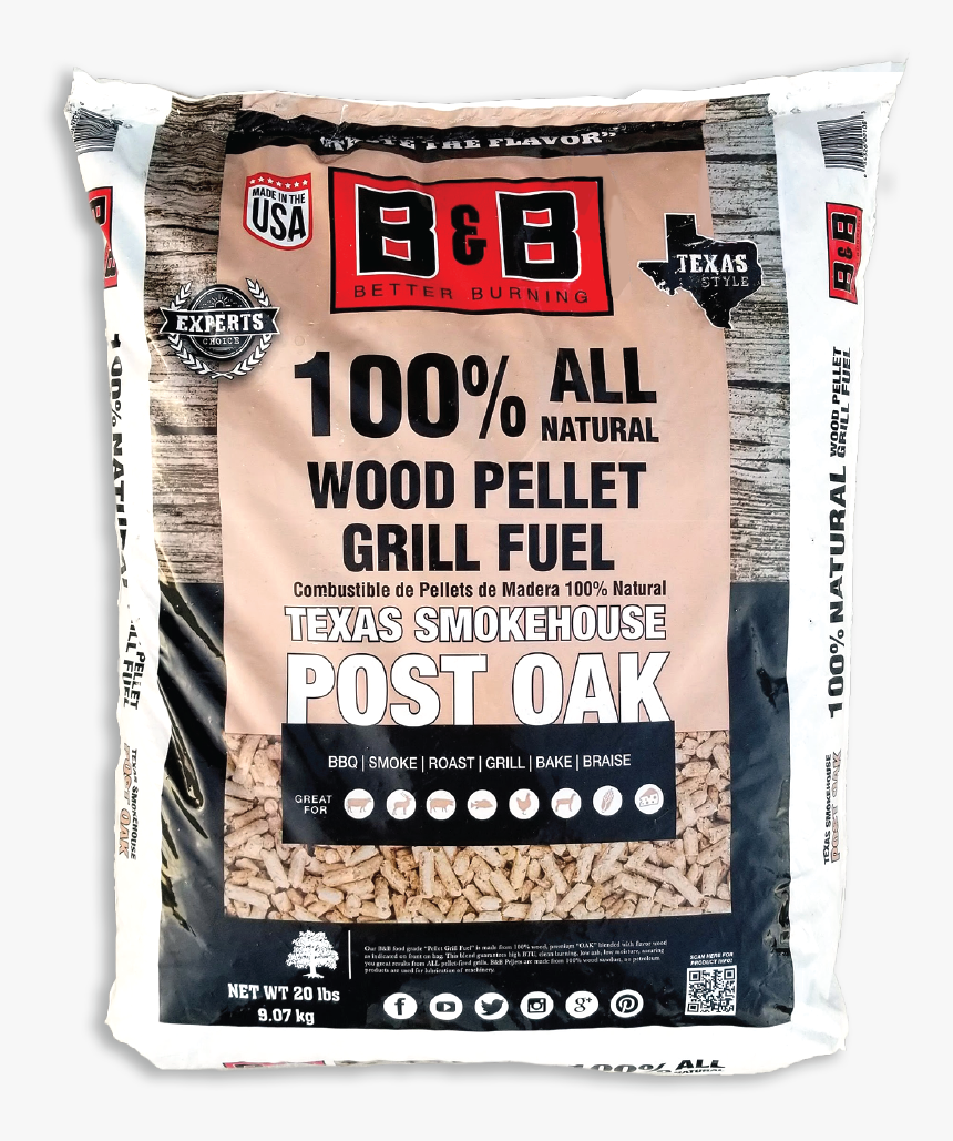 B&b Post Oak Pellets, HD Png Download