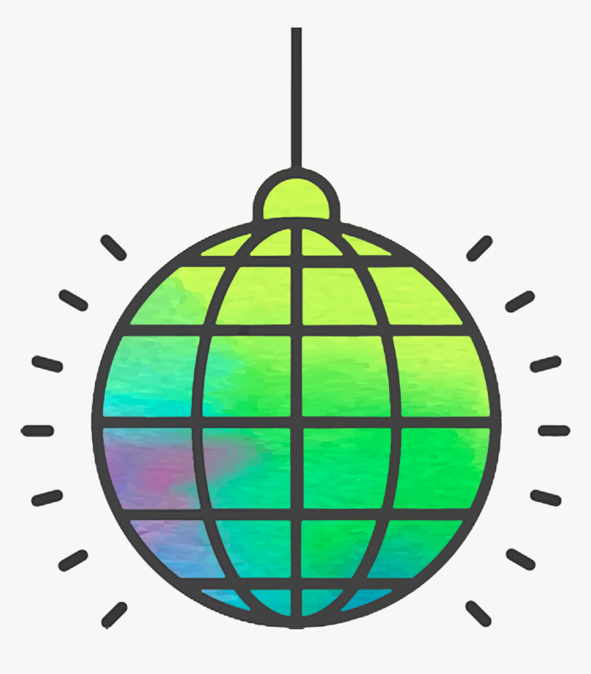 Outloud 2019 Disco Ball Blue, HD Png Download