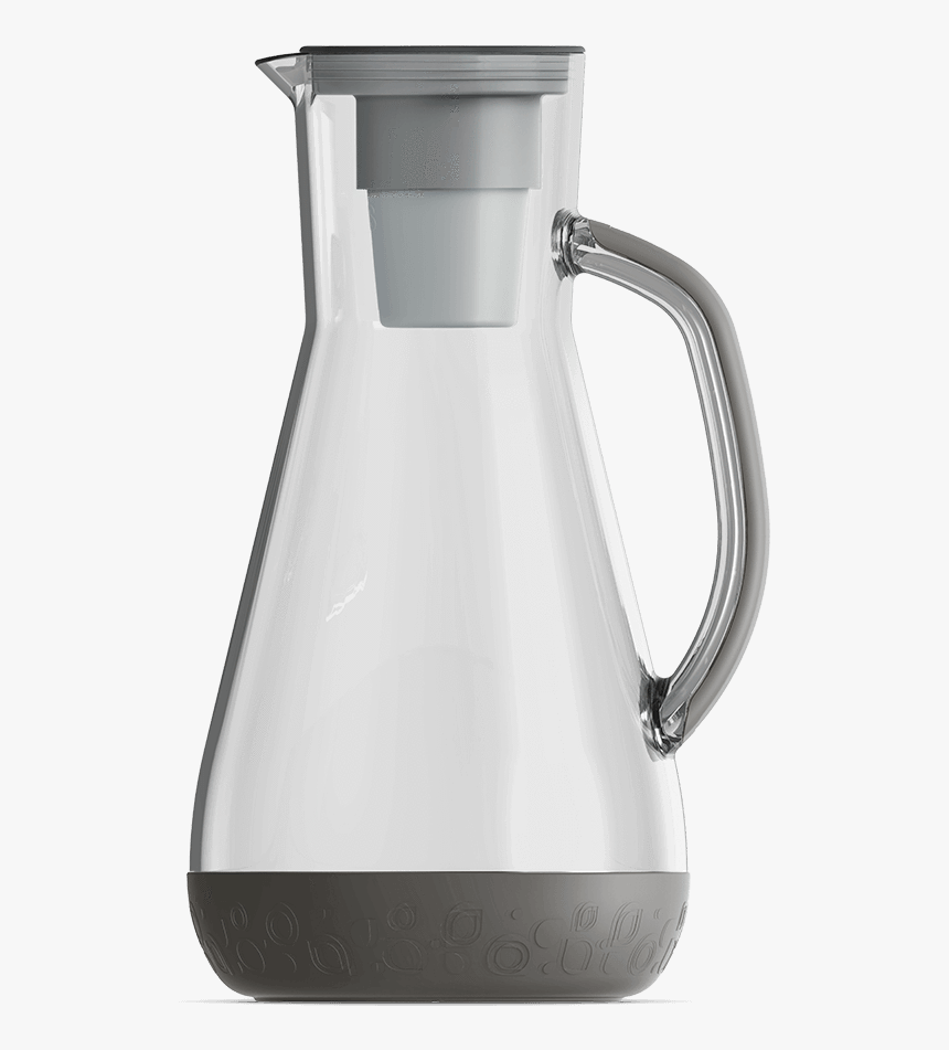 64 Oz Water Pitcher Grey With Filter 
 Class - Pitcher With Little Water, HD Png Download
